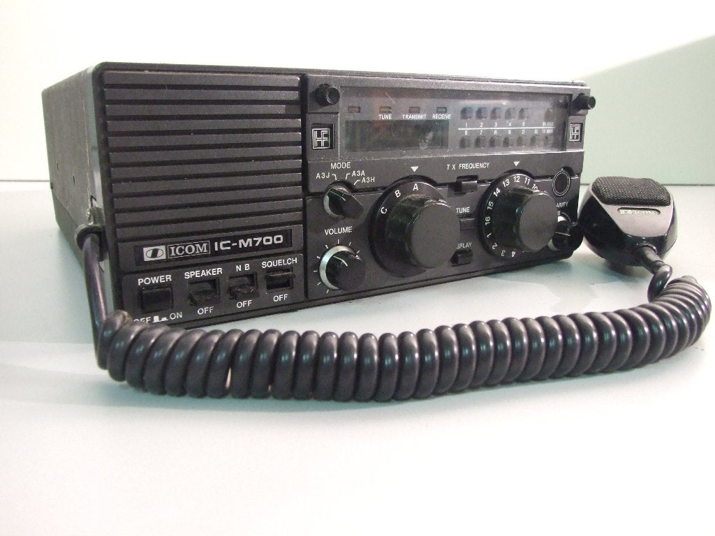 Icom IC-M700 SSB zendontvanger maritiem, Telecommunicatie, Ophalen of Verzenden, Gebruikt, Zender en Ontvanger