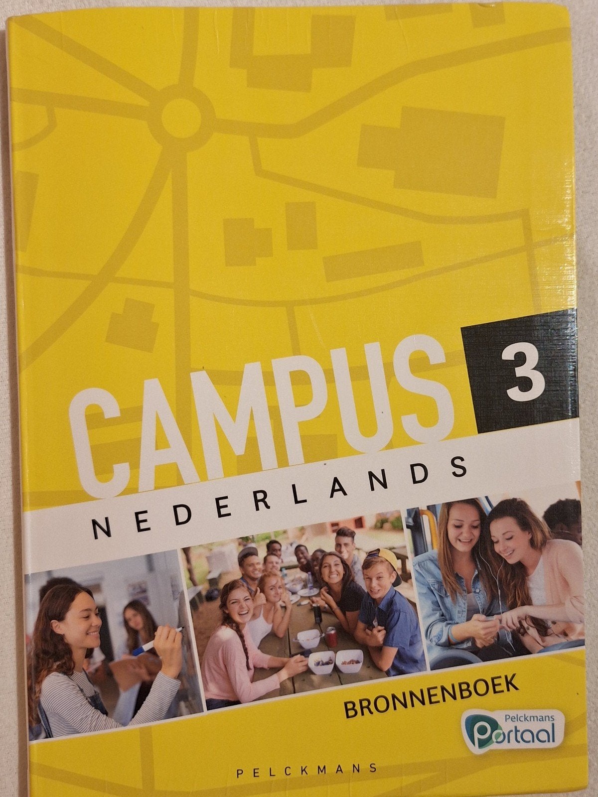 Campus 3 Nederlands Bronnenboek, Boeken, ASO, Pelckmans, Nederlands, Ophalen