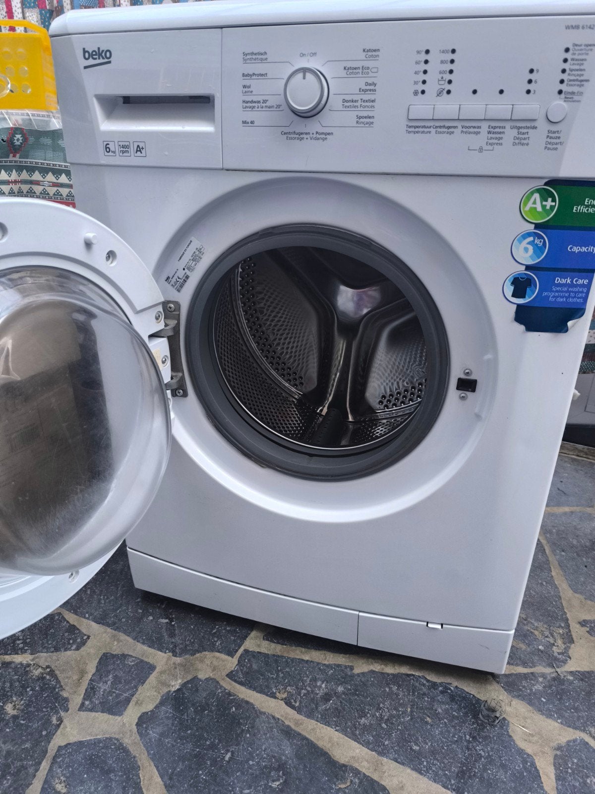 Wasmchine beko wmb 61421 m, Elektronische apparatuur, Wasmachines, Ophalen, Gebruikt