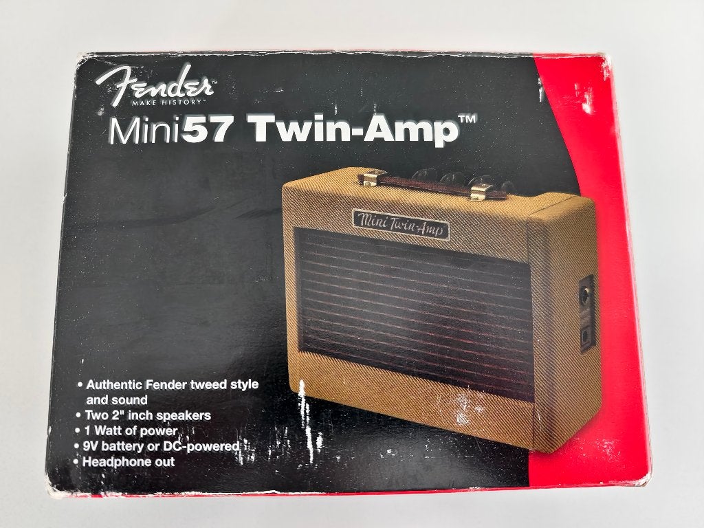 Fender Mini '57 Twin-Amp mini - gitaarversterker, Muziek en Instrumenten, Ophalen of Verzenden, Gebruikt