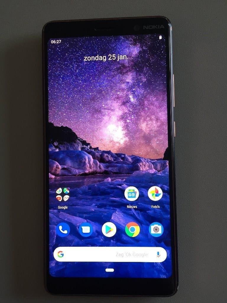 GSM Nokia 7 Plus (TA-1046),Heel goede Staat!, Ophalen, Touchscreen, Zonder simlock