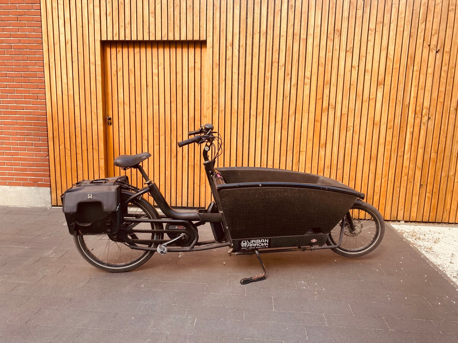 Urban Arrow, Gebruikt, Elektrisch, 2 kinderen, Schijfrem