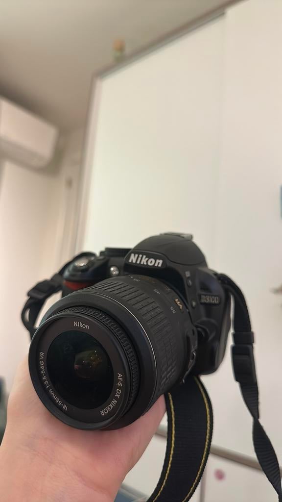 Nikon D3100 camera + lens, Enlèvement ou Envoi, Comme neuf, Nikon