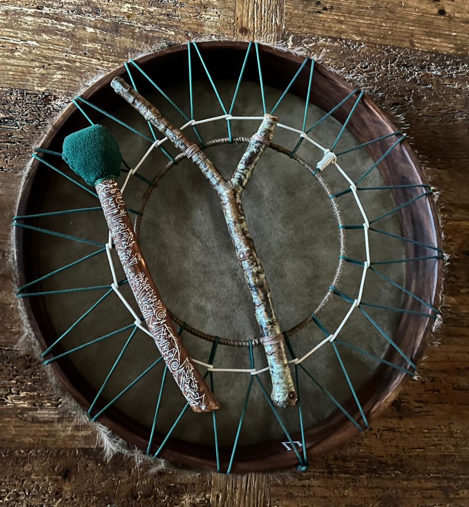 Sjamaan drum bizon 50 cm., Ophalen of Verzenden, Nieuw