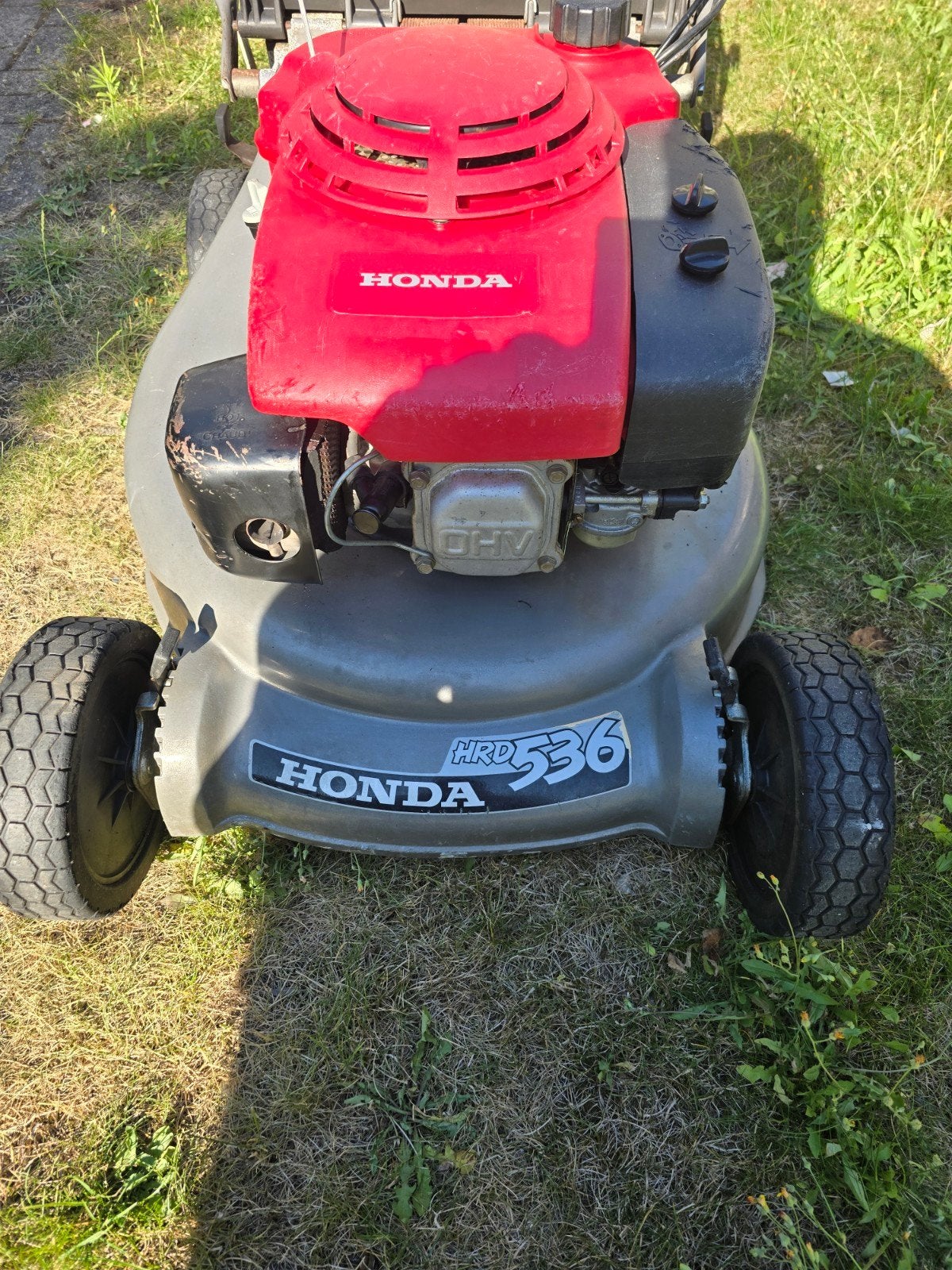 Grasmaaier honda hrd 536 hydrostatic, Ophalen, Cirkelmaaier, Honda, Gebruikt