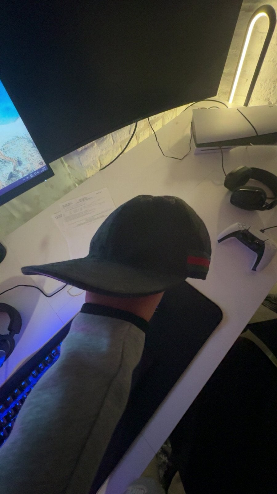 Casquette gucci M, Enlèvement, Comme neuf, Medium