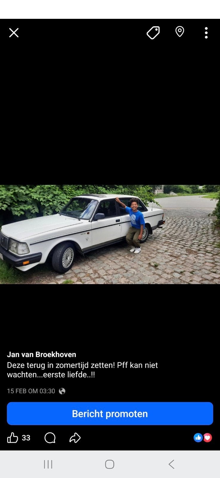 volvo GLT bwj 89, Enlèvement