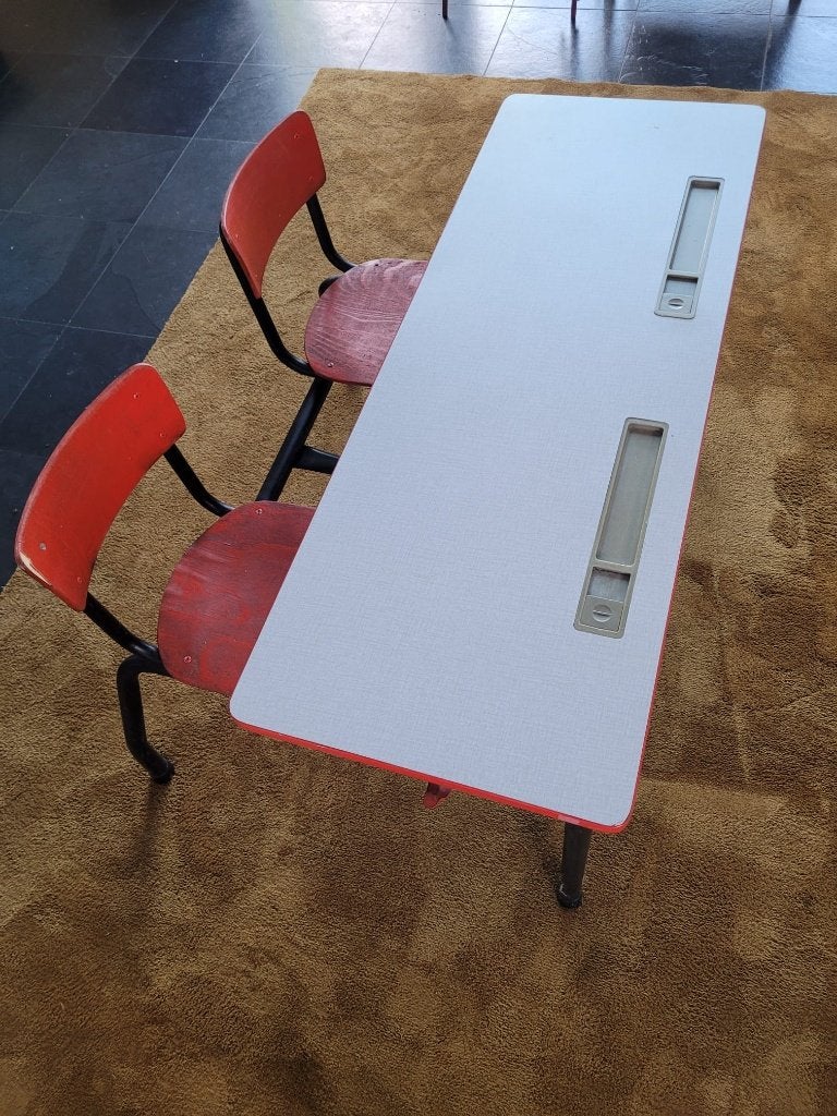 Leuk retro schoolbankje, Ophalen, Gebruikt, Overige typen
