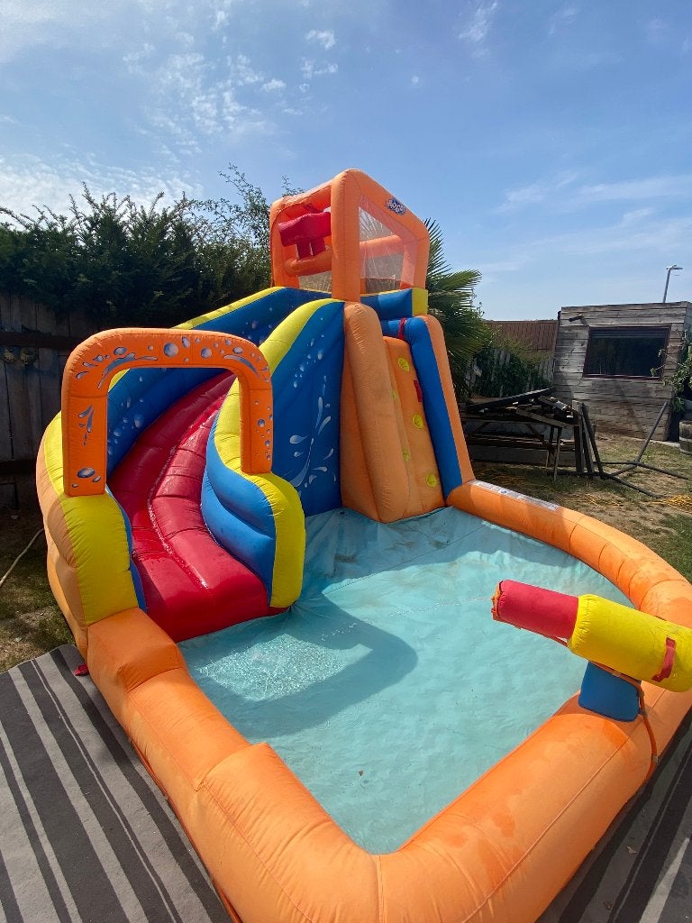 Waterglijbaan, springkasteel, waterpark, Kinderen en Baby's, Ophalen, Zo goed als nieuw