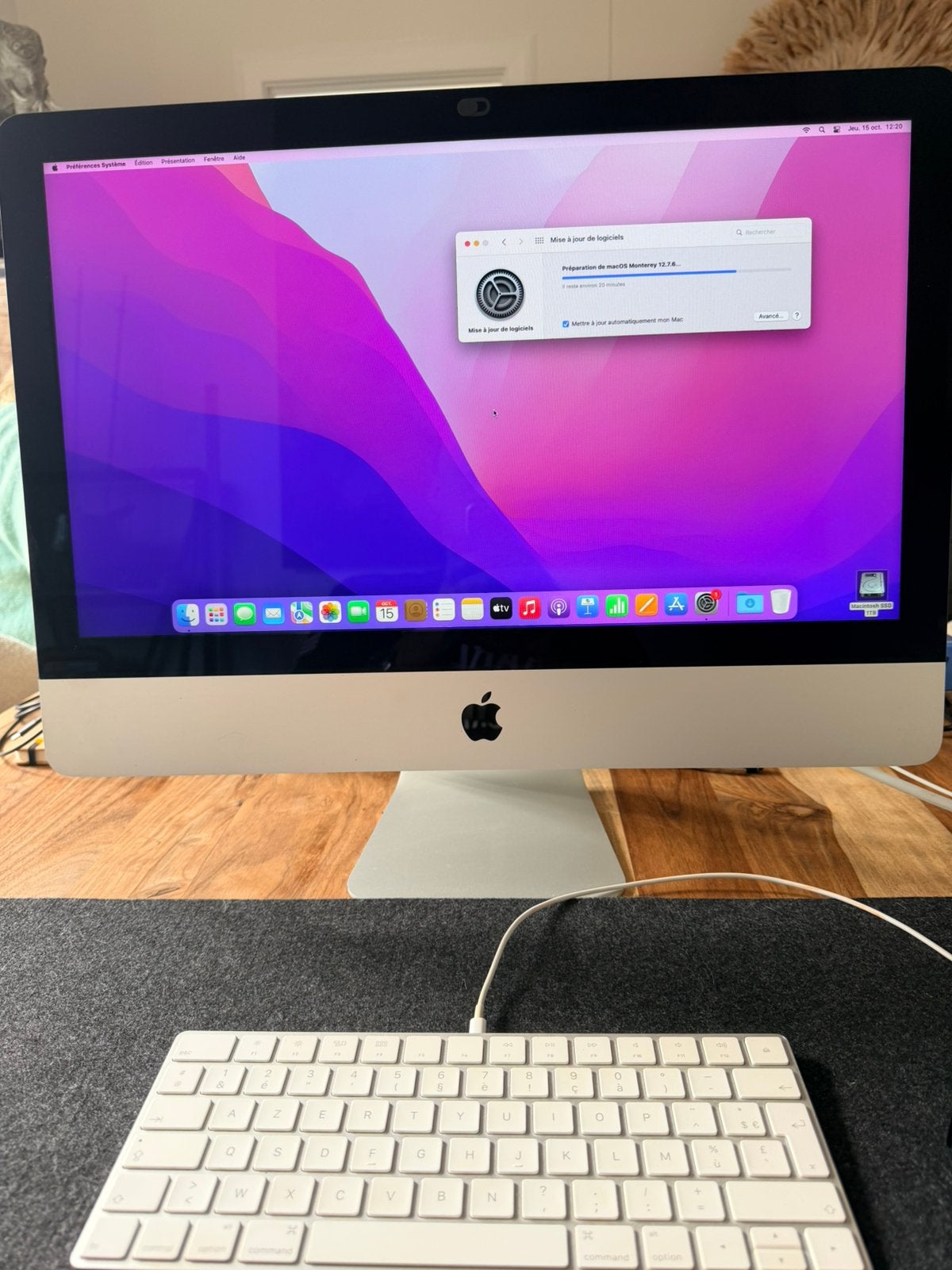 APPLE IMAC, Ophalen, Zo goed als nieuw, IMac, SSD