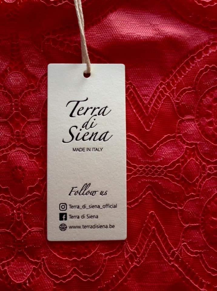 Blouse en dentelle Terra di Siena  T.S (Neuf), Neuf, Rose, Taille 36 (S), Terra di Siena