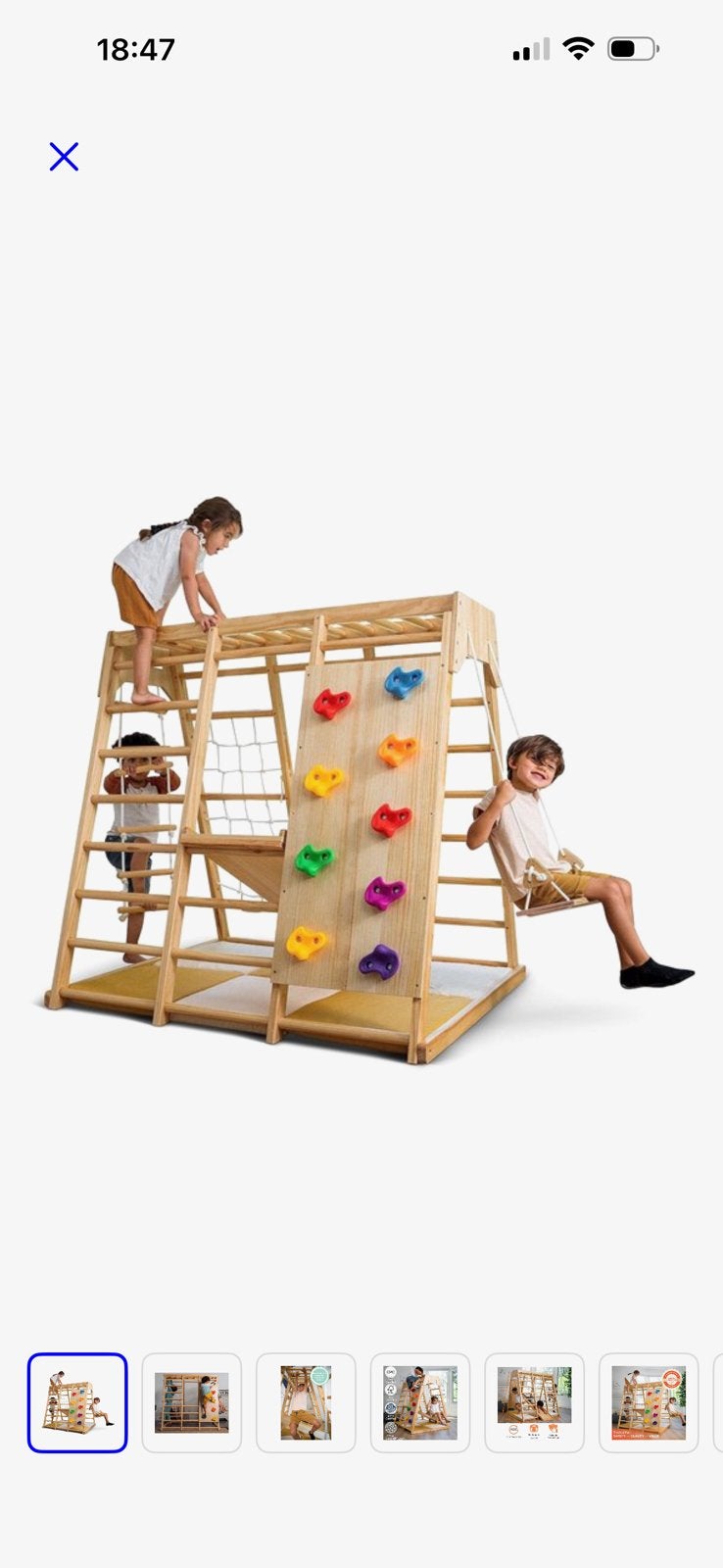 Klimrek nog in ongeopend doos - NIEUW!!, Enfants & Bébés, Jouets | Jouets en bois, Enlèvement, Comme neuf