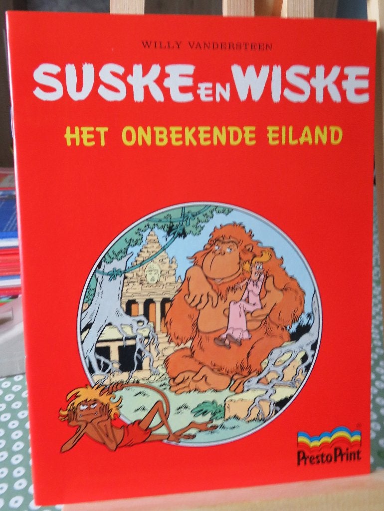 Suske en Wiske het onbekende eiland presto print, Enlèvement ou Envoi, Neuf