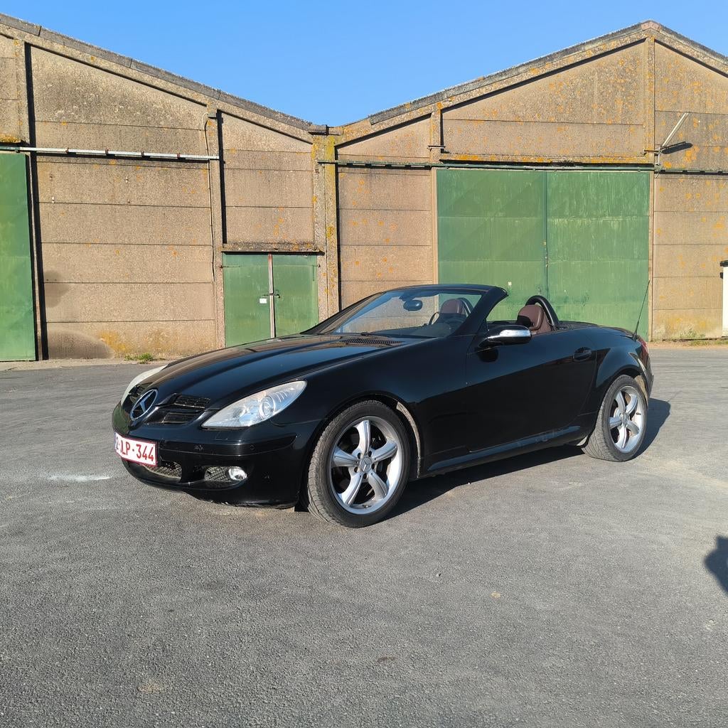 Mercedes slk 200k, Auto's, Automaat, Achterwielaandrijving, Cabriolet, Particulier