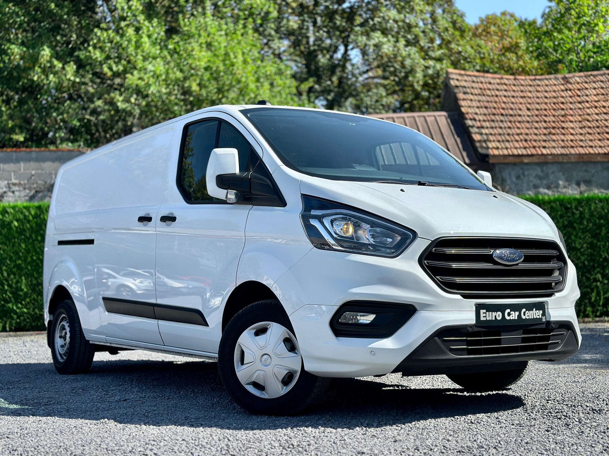 Ford Transit Custom 2.0 3 plaatsen / Lichte vracht / BTW Aft, Auto's, Voorwielaandrijving, 4 deurs, Stof, 4 cilinders