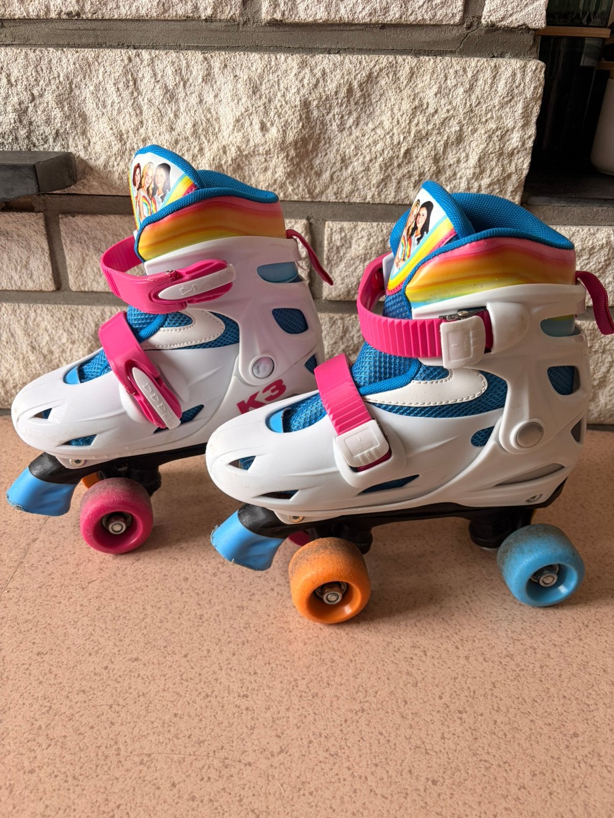 Rolschaatsen K3, Ophalen, Kinderen, Verstelbaar, Gebruikt