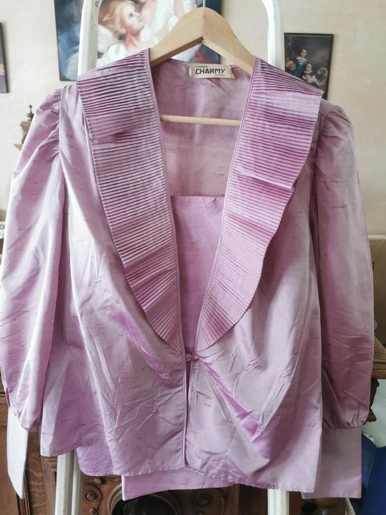 Très belle chemise et top festifs Charmy Couture, Enlèvement, Taille 38/40 (M)