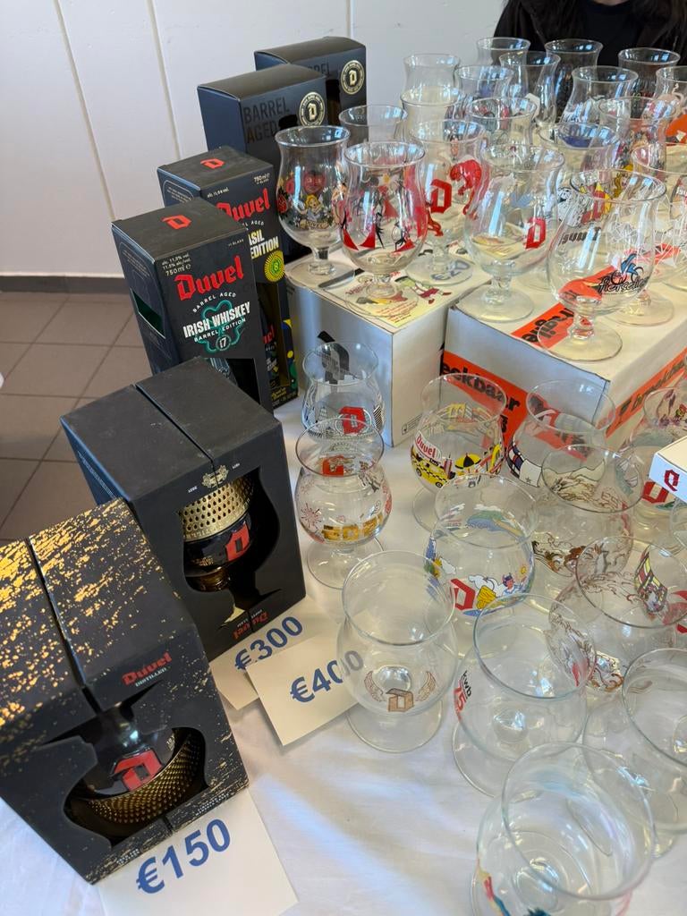 Duvel glazen collectie, Verzamelen, Ophalen, Nieuw, Glas of Glazen, Duvel