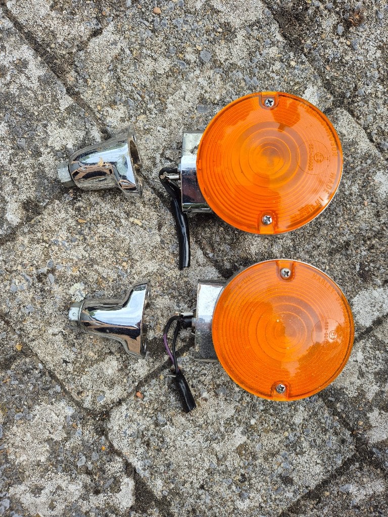 Harley Davidson pinkers richtingaanwijzers, Ophalen, Gebruikt