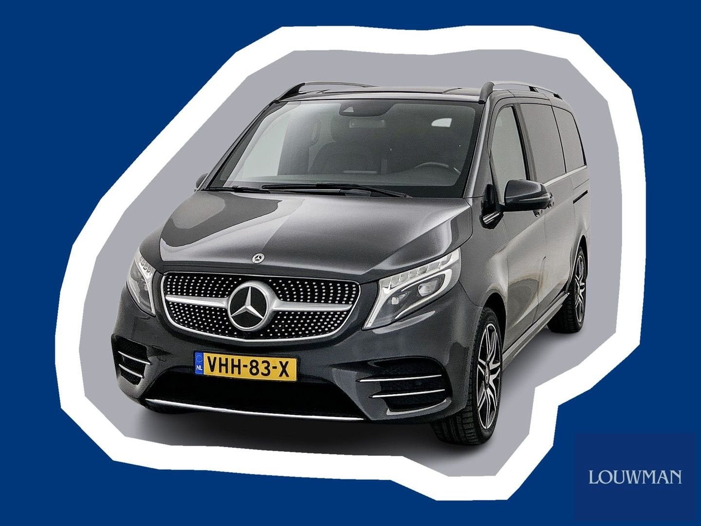 Mercedes-Benz V-klasse 300d Lang DC Avantgarde AMG line Lede, Argent ou Gris, Achat, Entreprise, Diesel