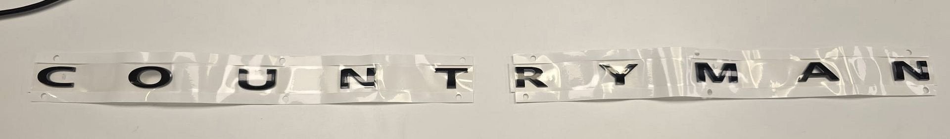 Mini Countryman (F60) letters, zwart, -, Nieuw, Ophalen of Verzenden, Mini