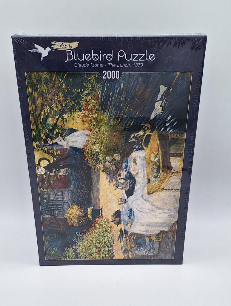 Bluebird Puzzle 2000 st. Claude
Monet, the lunch, Ophalen of Verzenden, Meer dan 1500 stukjes, Nieuw, Legpuzzel