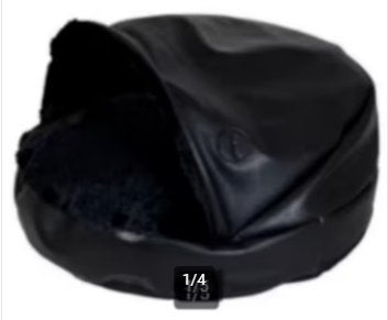 Panier nid chat ou petit chien Jack & Vanilla noir NEUF, Enlèvement ou Envoi, Neuf, Peluche