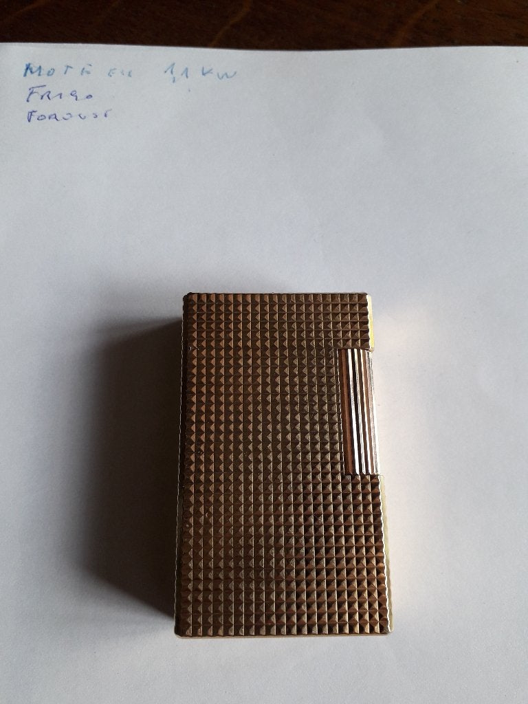 Nieuwe 20 u vergulde Dupont aansteker, Verzamelen, Ophalen, Nieuw, Aansteker