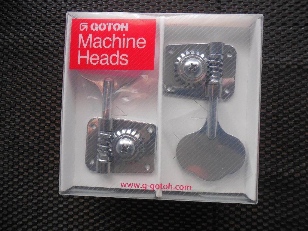 Set mécaniques basse Gotoh GB-10 4L - Mint, Musique & Instruments, Instruments | Pièces, Comme neuf, Guitare électrique, Enlèvement ou Envoi