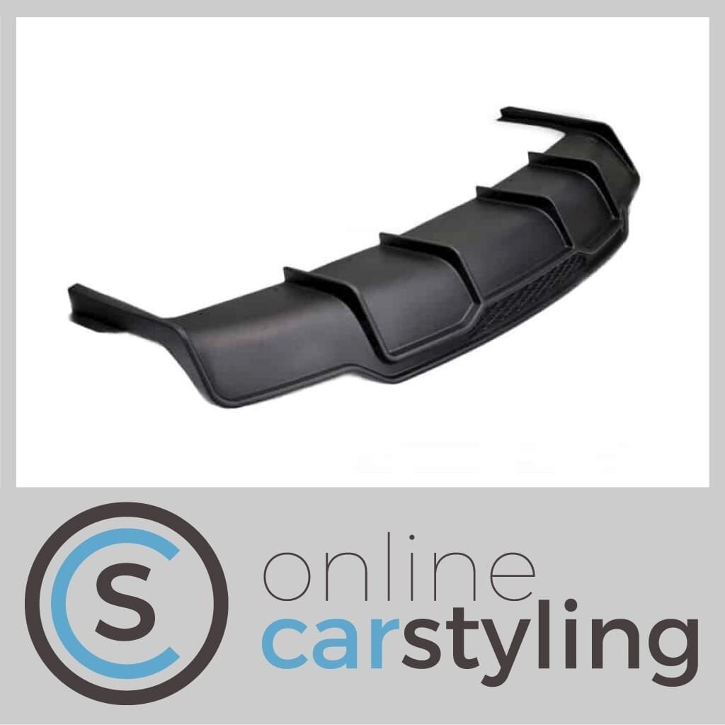 Achterbumper Diffuser Tesla Model 3 Sport Style, -, Overige automerken, -, Nieuw