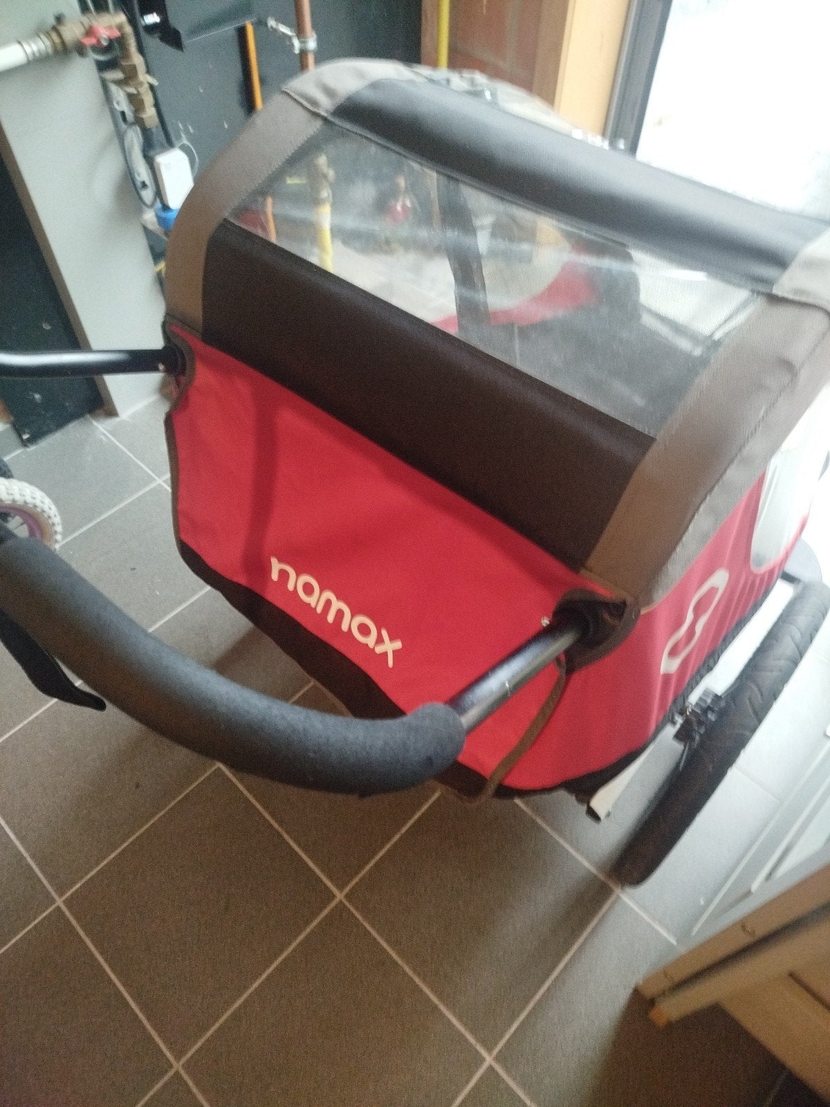 remorque à vélo, Enlèvement