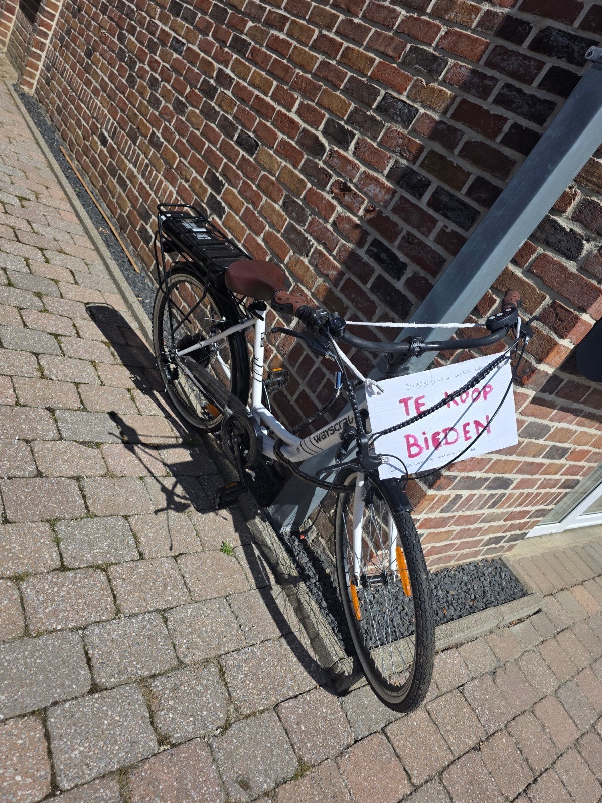 TE KOOP – Wayscral Everyway E100 Elektrische Fiets, Enlèvement