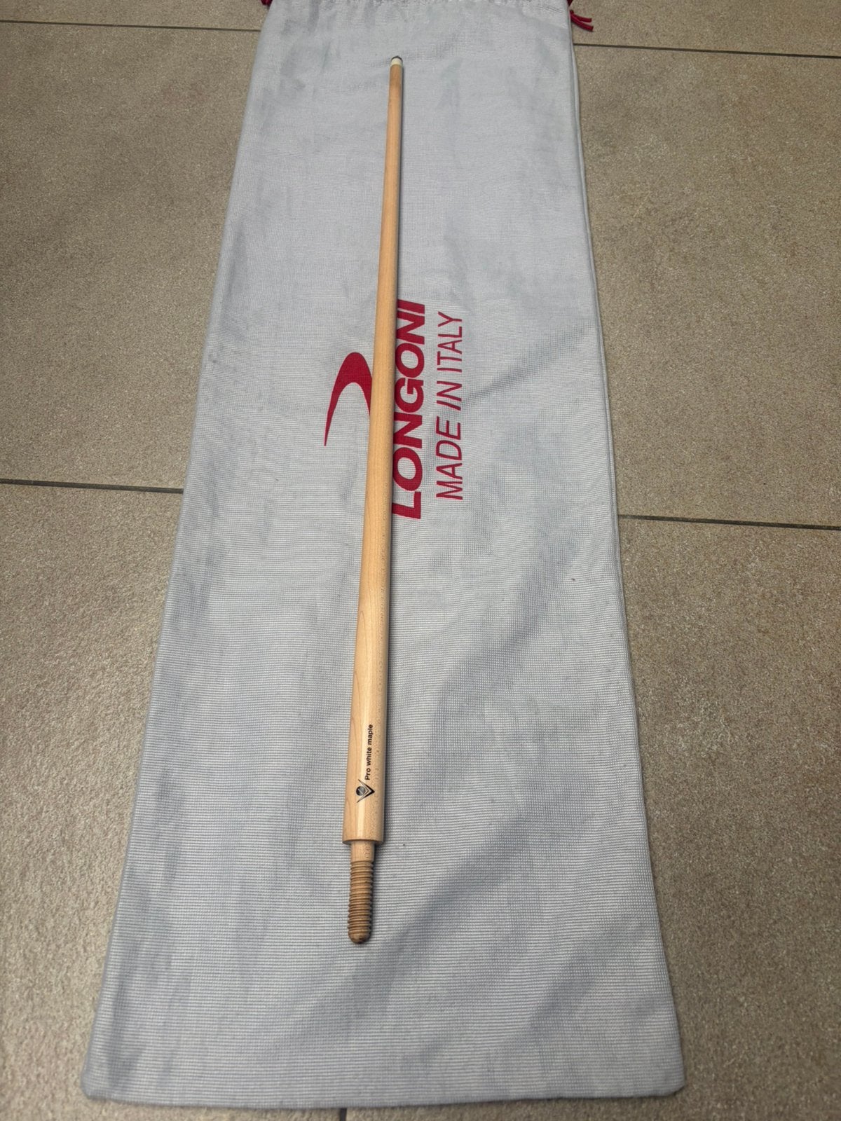 Longoni pro white maple gereserveerd, Ophalen, Gebruikt