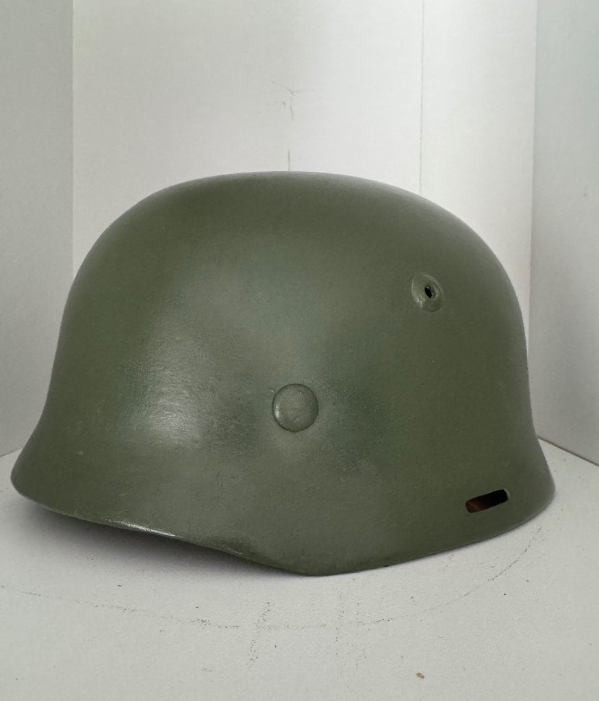 casque para allemand m38 ET66 lot 588 lire description !, Collections, Enlèvement, Armée de l'air, Casque ou Béret
