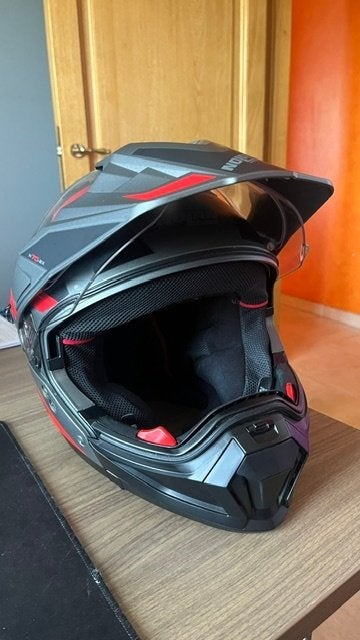 Nolan N70-2 X Skyfall-helm, Motoren, Kleding | Motorhelmen, Integraalhelm, M, Nolan, Tweedehands, Ophalen of Verzenden