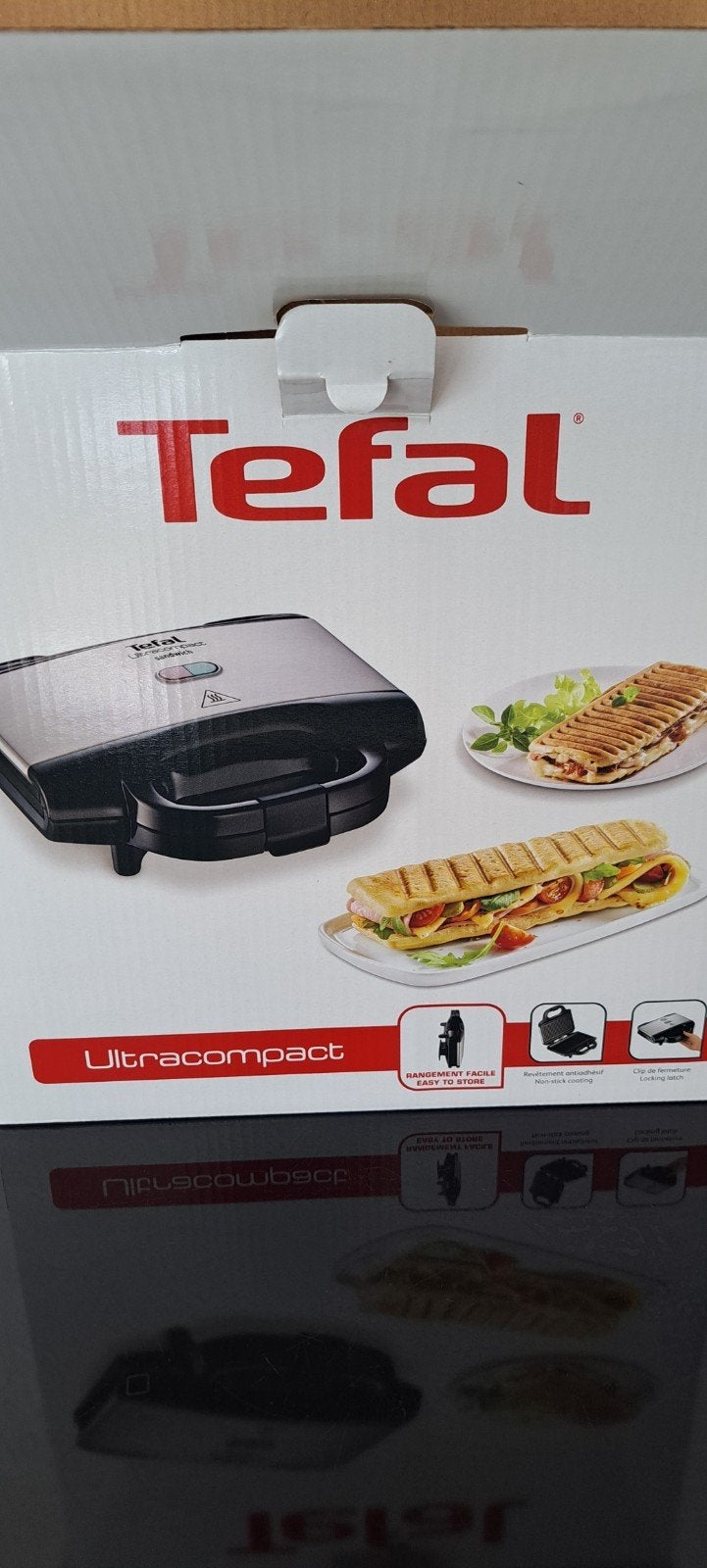 Tefal SM1572, Enlèvement