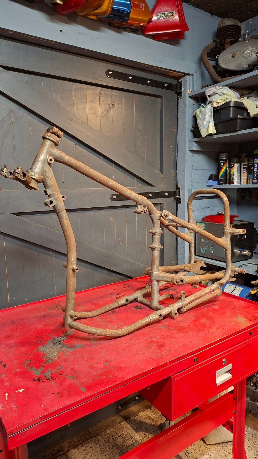 Châssis Gillet Estafette 500cc, Enlèvement