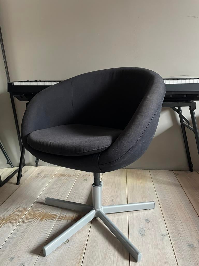 2 Fauteuil pivotant /chaise de bureau, Maison & Meubles, Fauteuils, Comme neuf, Métal, Tissus