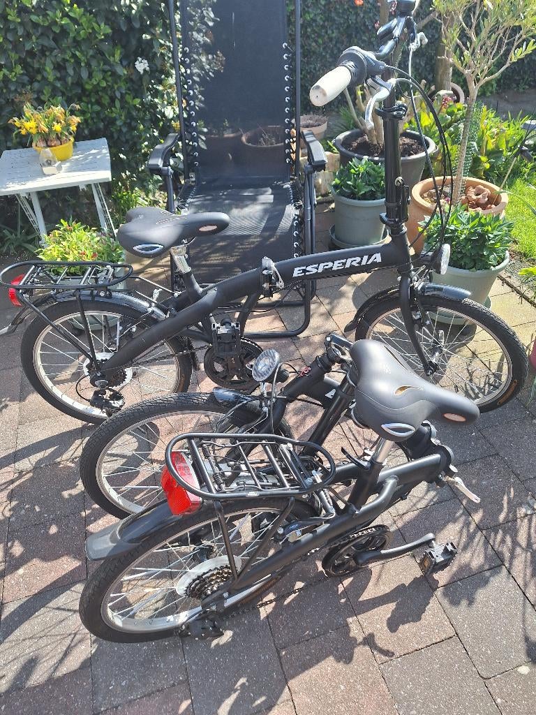 2 Miniplooifietsen, Versnellingen, Zo goed als nieuw, Dames, Ophalen