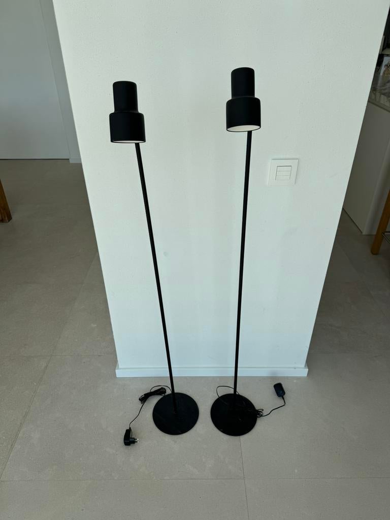 Vloerlamp light & living (2x), Huis en Inrichting, Ophalen, Zo goed als nieuw, Metaal