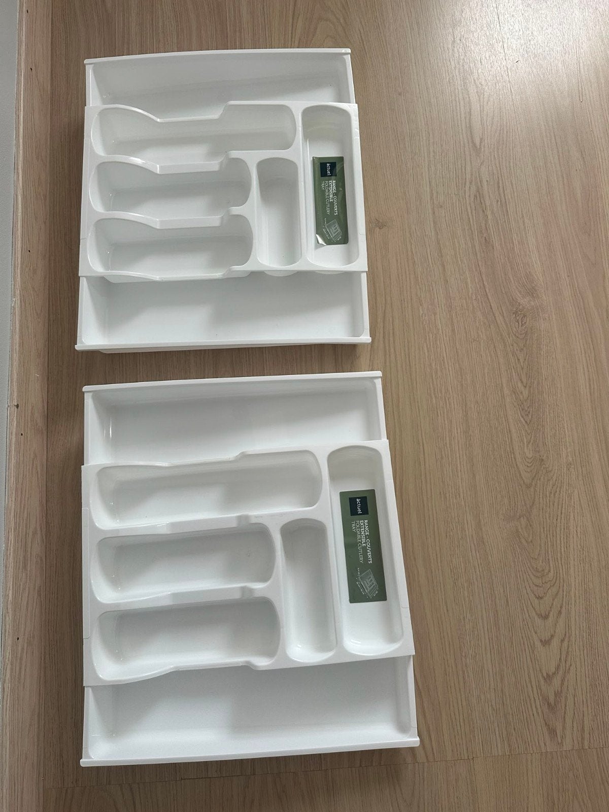 Range-couverts extensible blanc, Ophalen, Nieuw, Overige materialen