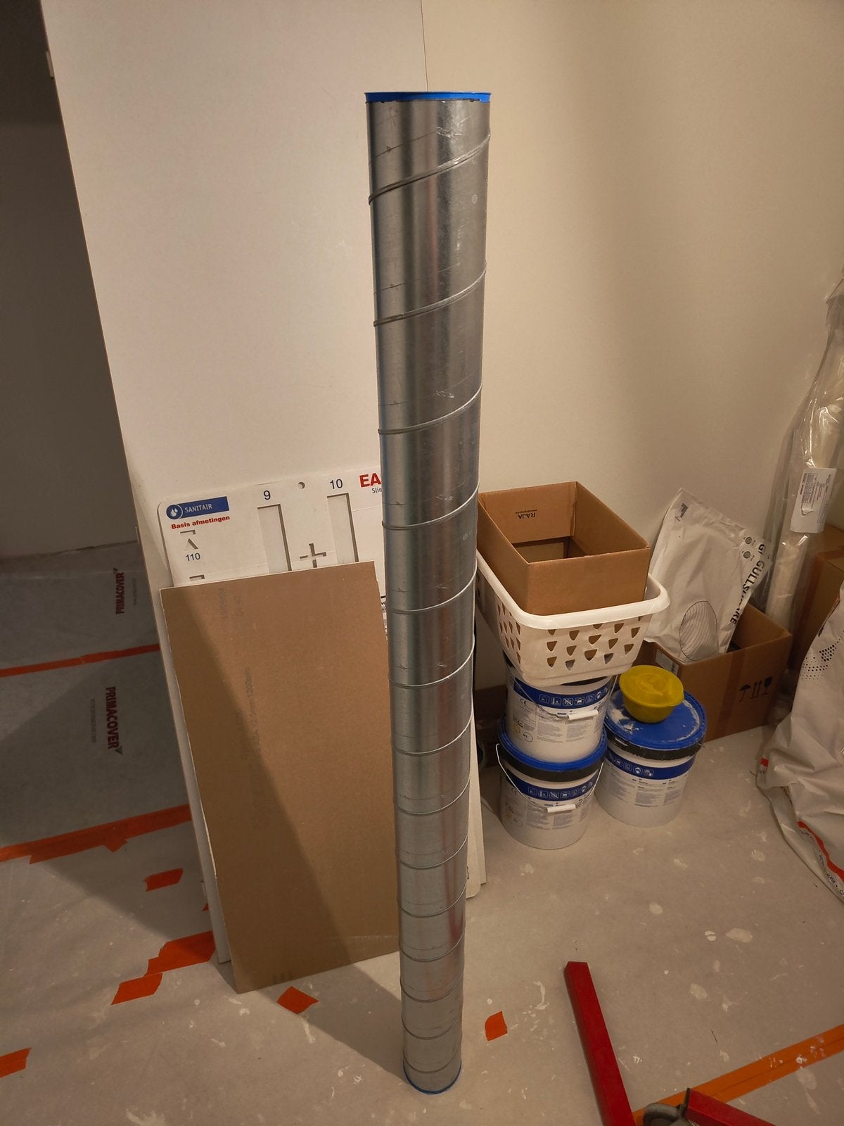 Ventilatiebuis galva 180cm dia 125, Ophalen, Zo goed als nieuw