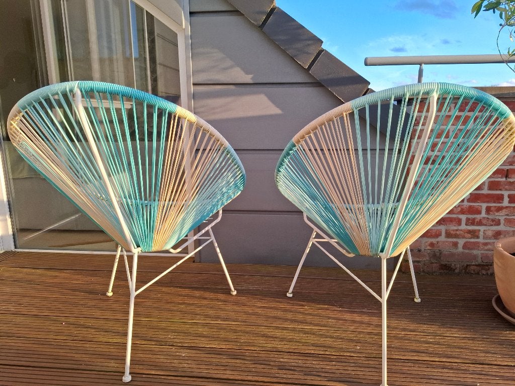 Fauteuils in de tuin, Tuin en Terras, Ophalen, Gebruikt