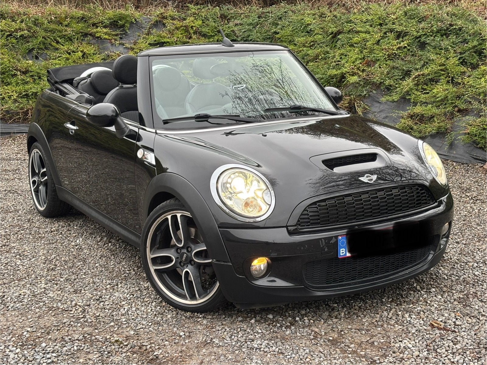 Mini cooper s cabrio 1.6i année 2010 euro 5, Euro 5, Cabriolet, Noir, 5 places