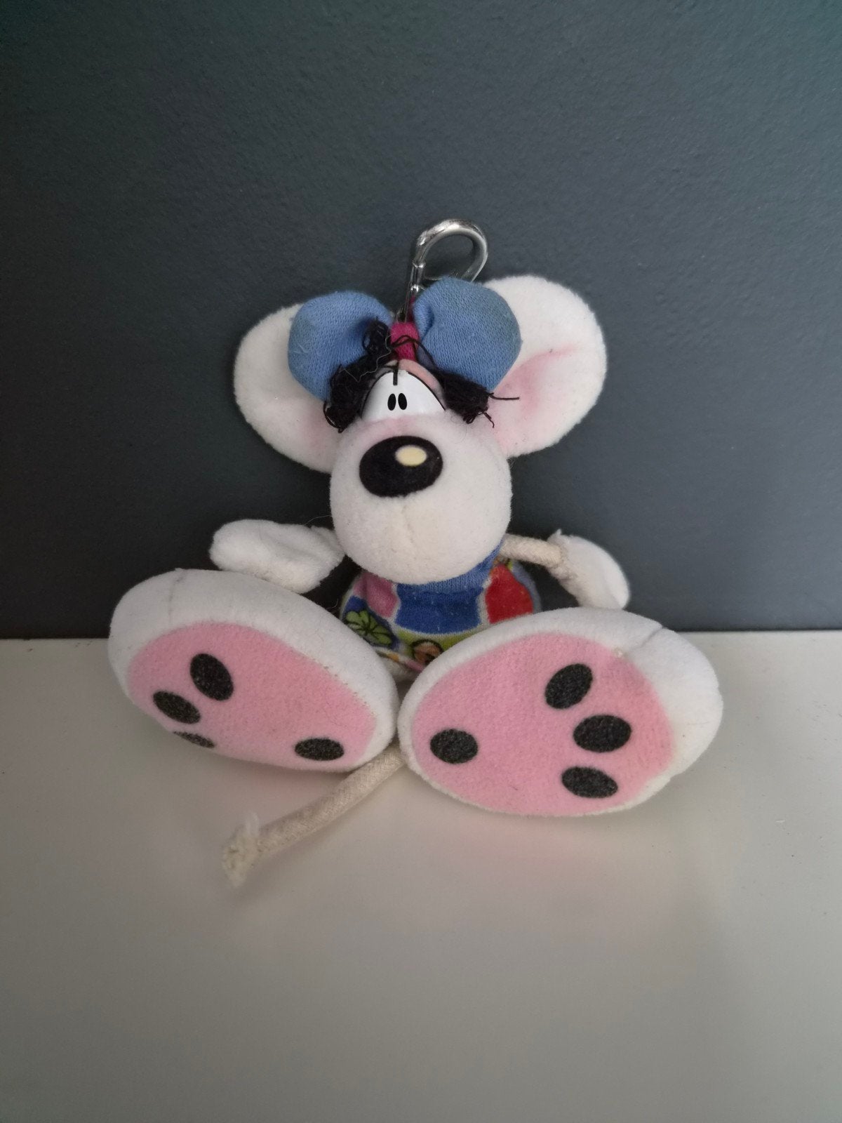 diddl knuffeltje sleutelhanger vintage 15cm, Verzamelen, Ophalen of Verzenden, Diddl