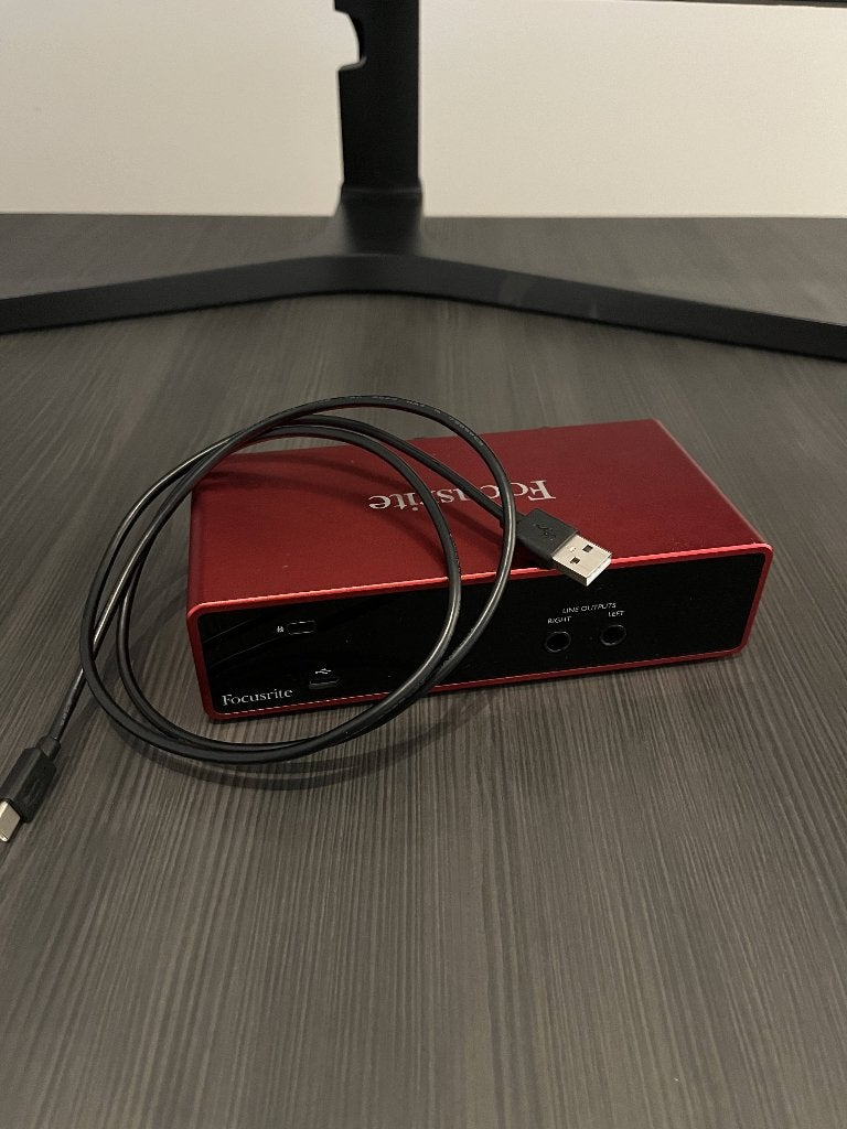 Scarlett 2i2, Ophalen, Zo goed als nieuw, Extern, Focusrite