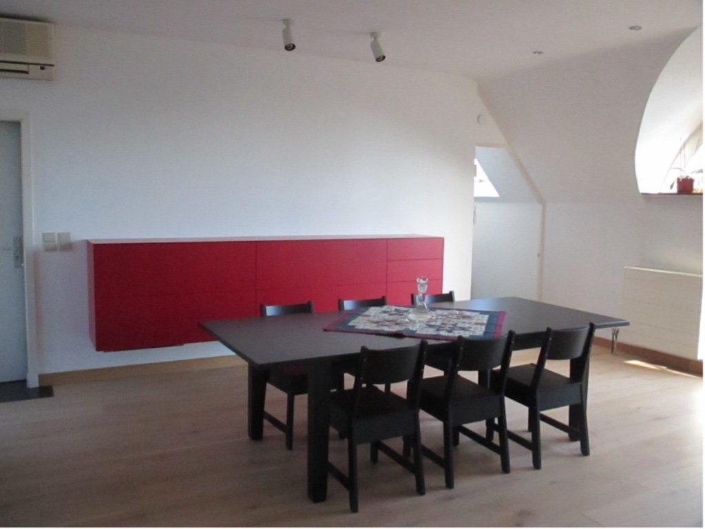 Unieke design wandkast/dressoir (3m lang!) - transportklaar, Huis en Inrichting, Ophalen, Zo goed als nieuw