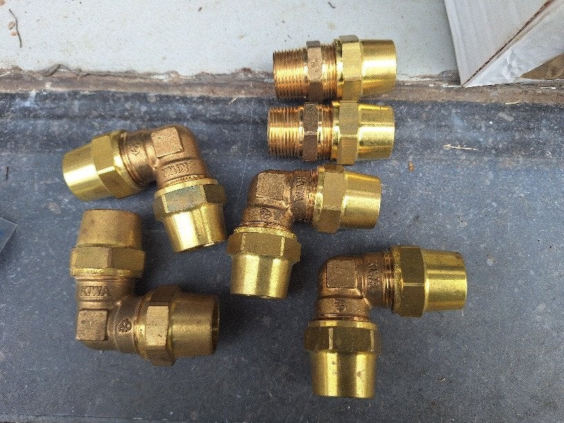 raccord gaz laiton, Enlèvement, Neuf, Autres types