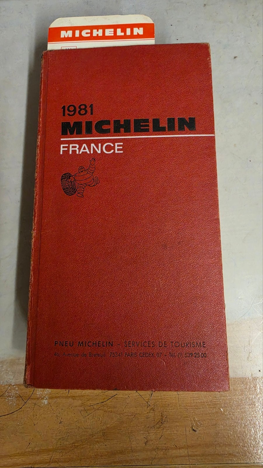 guide Michelin 1981, Livres, Enlèvement ou Envoi, Utilisé, Français