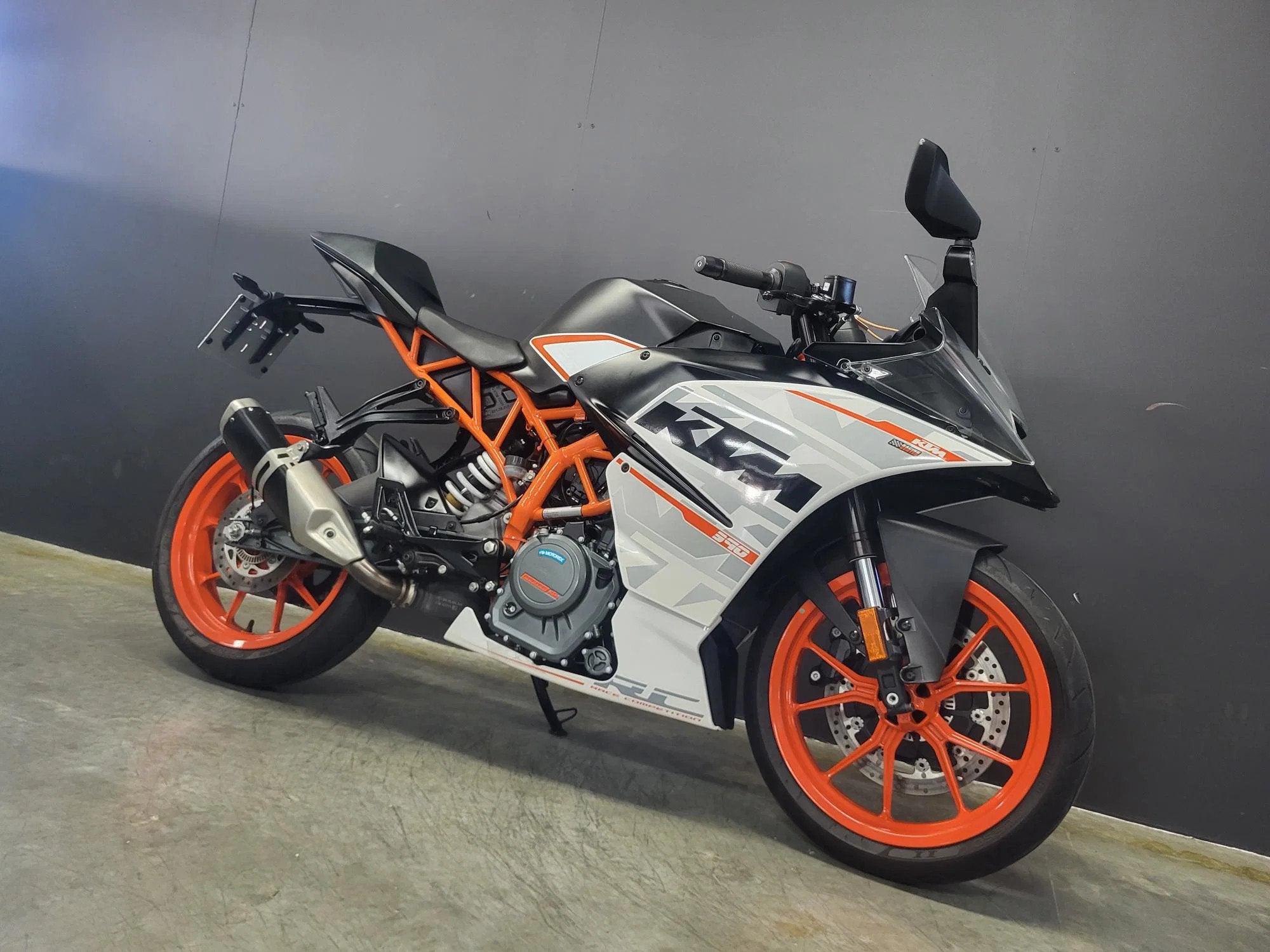 KTM RC 390 A2-machine met echte racelooks (bj 2017), Motoren, Motoren | KTM, 400 cc, Bedrijf, Overig, 12 t/m 35 kW